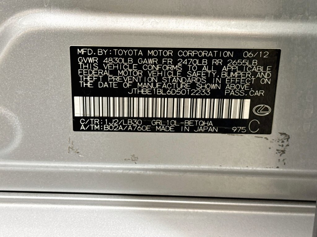 Used 2013 Lexus GS 350 w/ F Sport Pkg RWD image 42