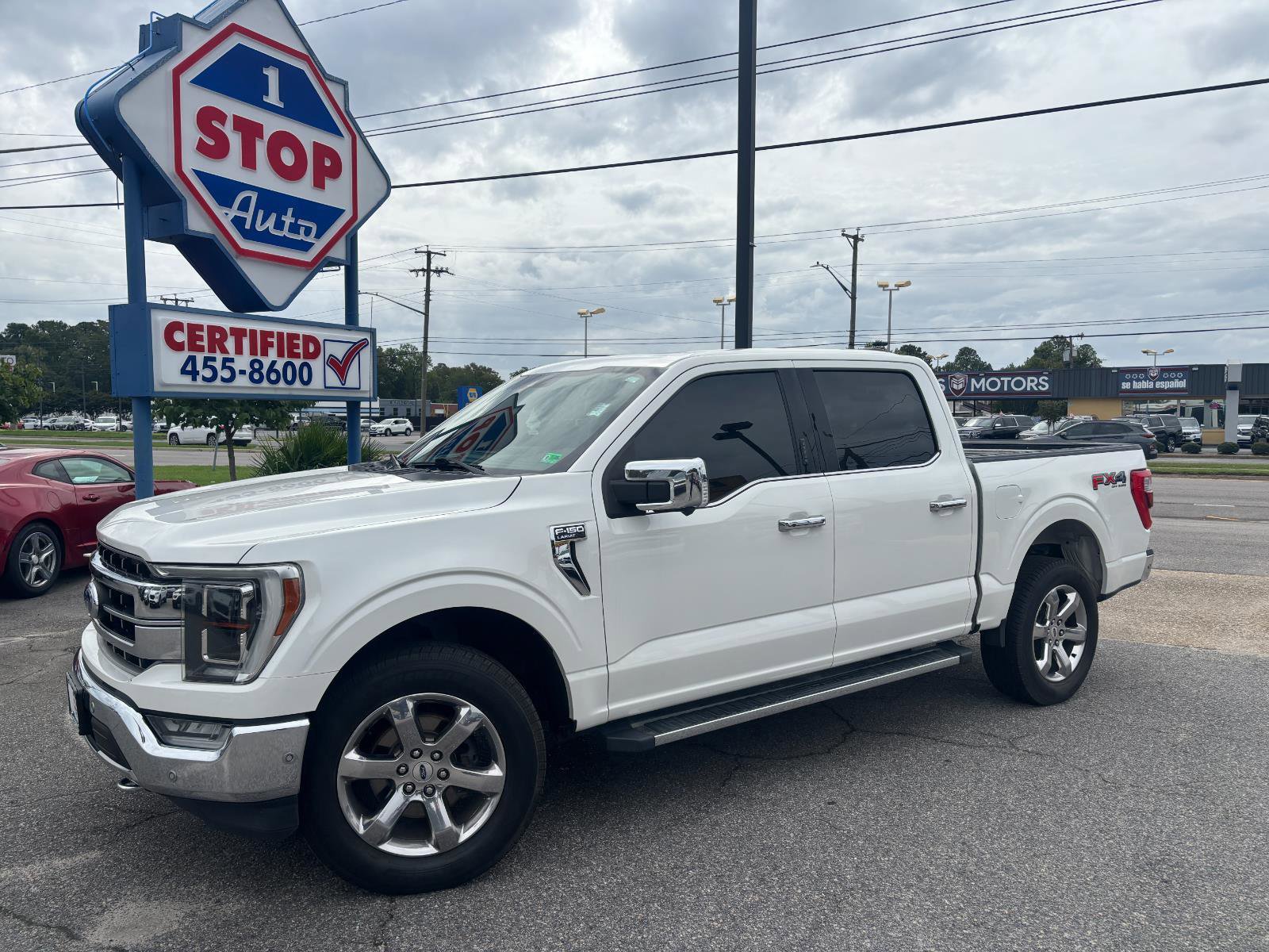 Used 2021 Ford F150 Lariat w/ Equipment Group 502A High image 1