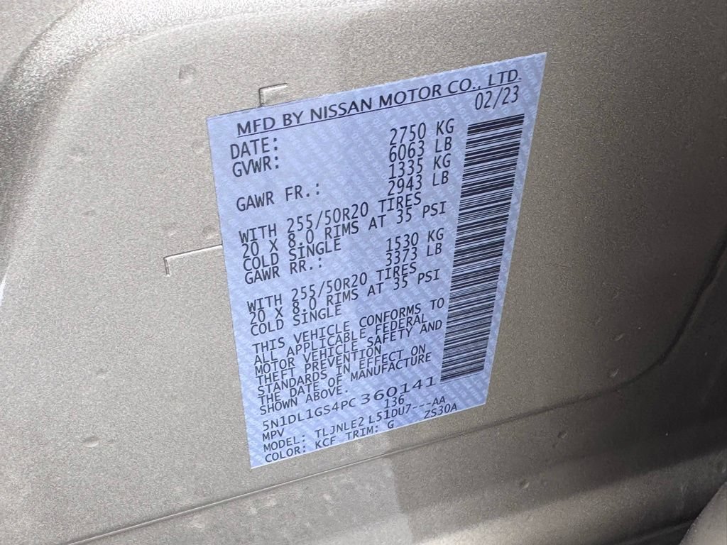 Used 2023 INFINITI QX60 Sensory w/ Cargo Package AWD/4WD image 48