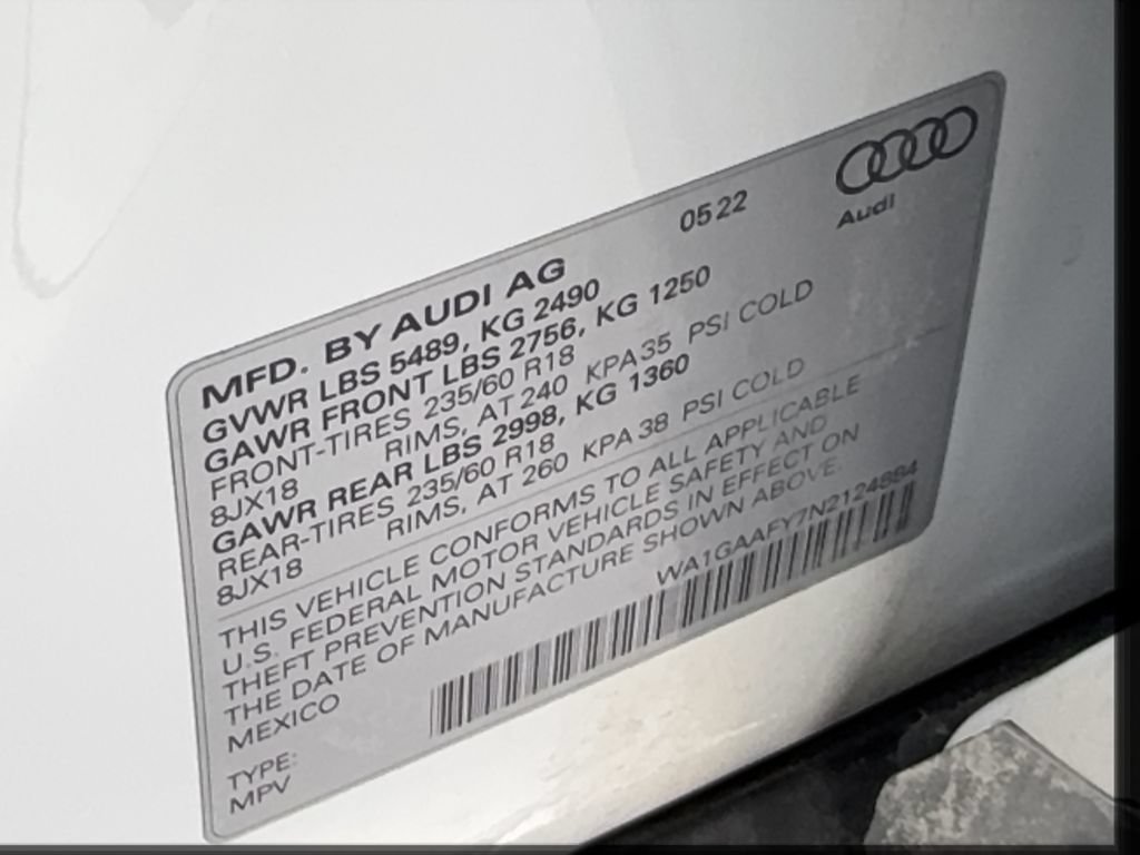 Used 2022 Audi Q5 2.0T Premium AWD/4WD image 54