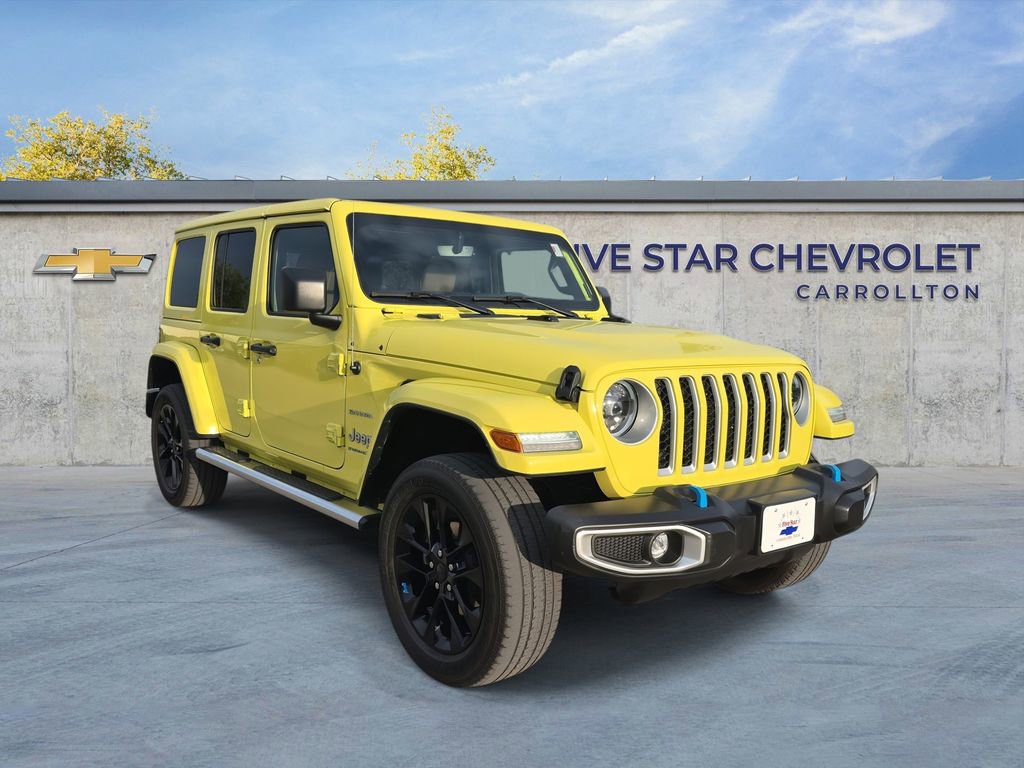 Used 2023 Jeep Wrangler Unlimited Sahara w/ Cold Weather Group image 1