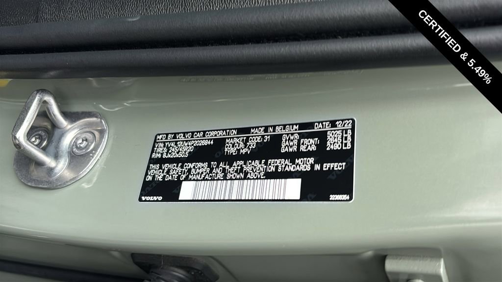 Certified 2023 Volvo XC40 B5 Plus w/ Driver Assist Package image 36