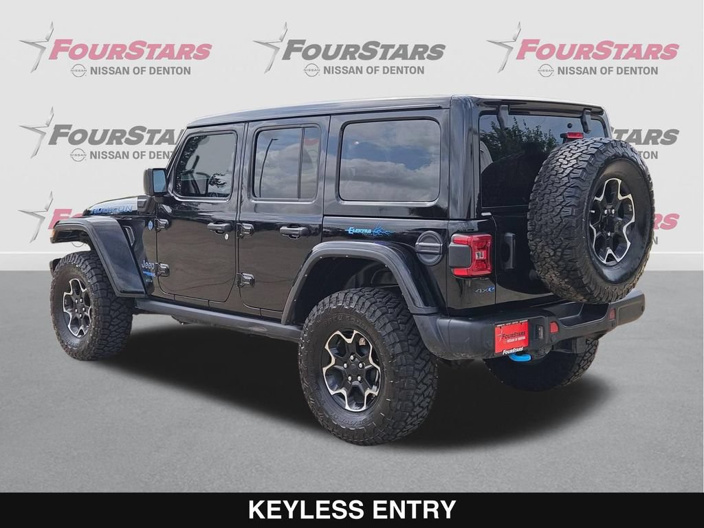 Used 2021 Jeep Wrangler Unlimited Rubicon 4xe w/ Steel Bumper Group AWD/4WD image 7