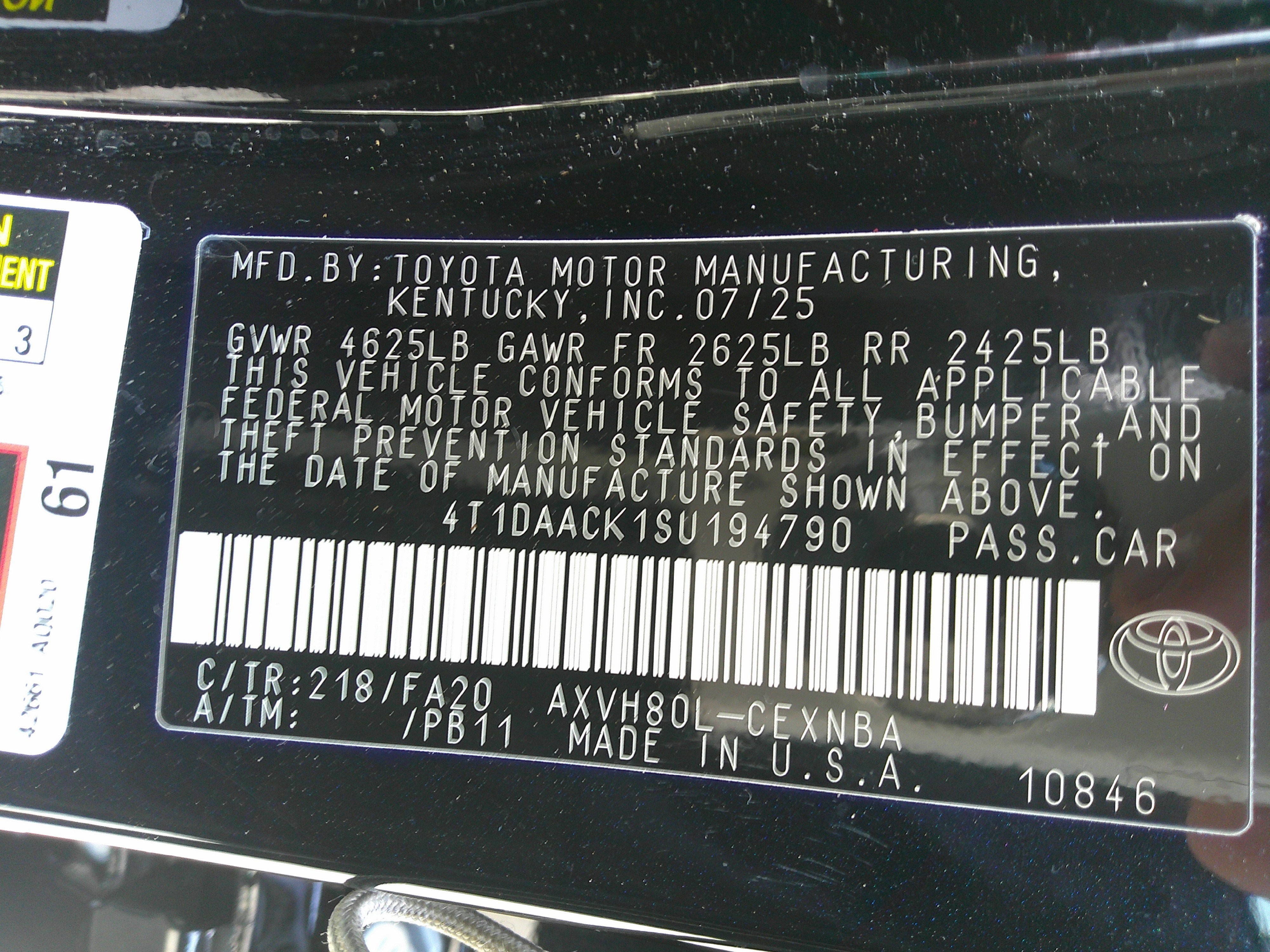 Used 2025 Toyota Camry LE image 36