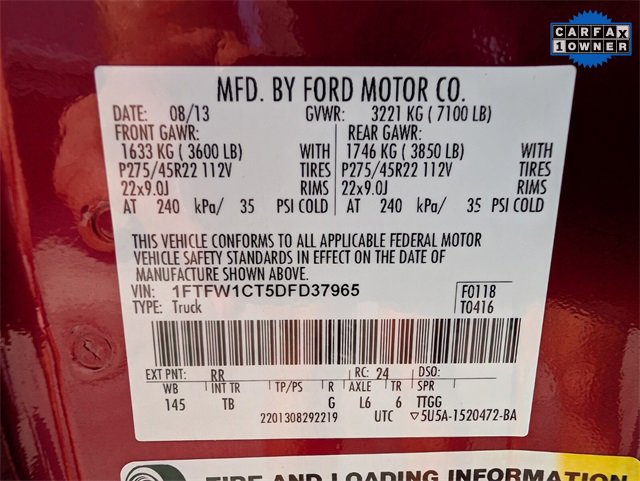 Used 2013 Ford F150 Limited image 32