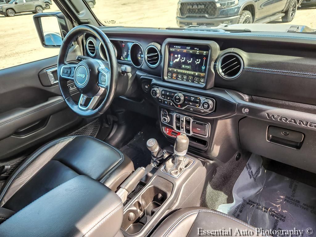 Used 2021 Jeep Wrangler Unlimited Rubicon 4xe w/ Cold Weather Group AWD/4WD image 25