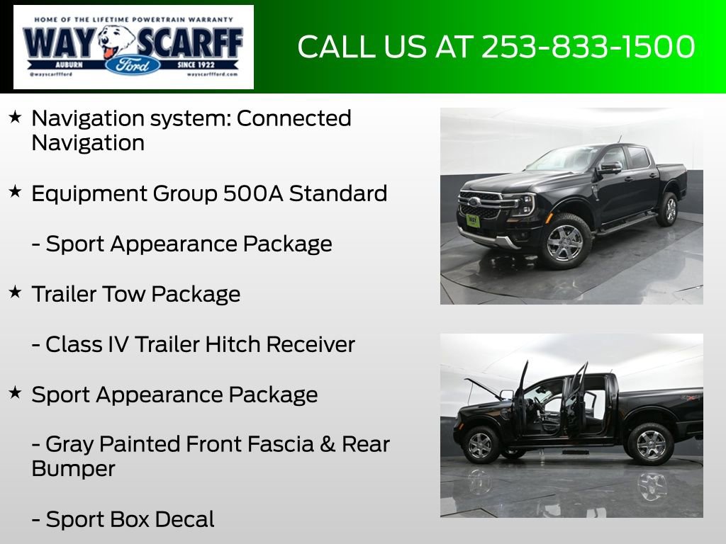 New 2025 Ford Ranger Lariat w/ Chrome Accent Package image 6