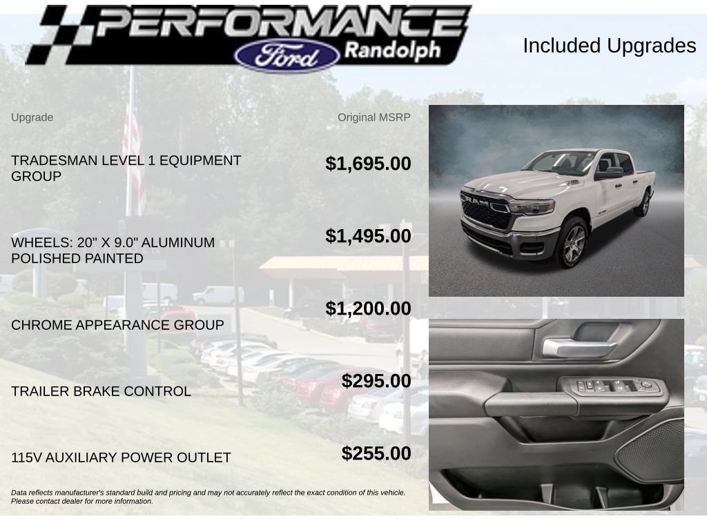 Used 2026 RAM 1500 Tradesman AWD/4WD image 6