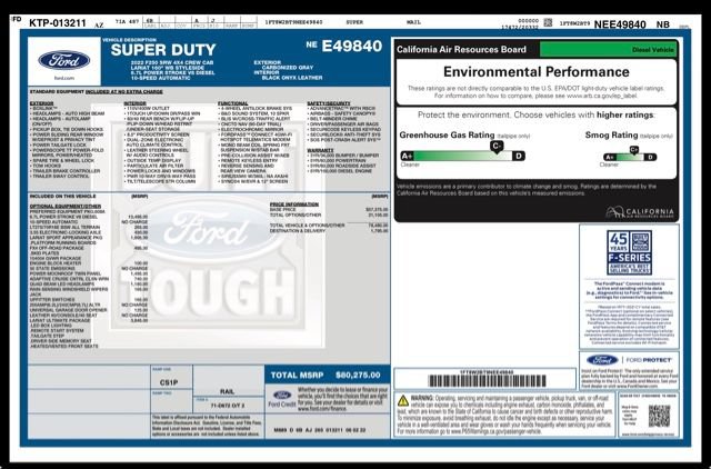 Used 2022 Ford F250 Lariat w/ Lariat Ultimate Package AWD/4WD image 34