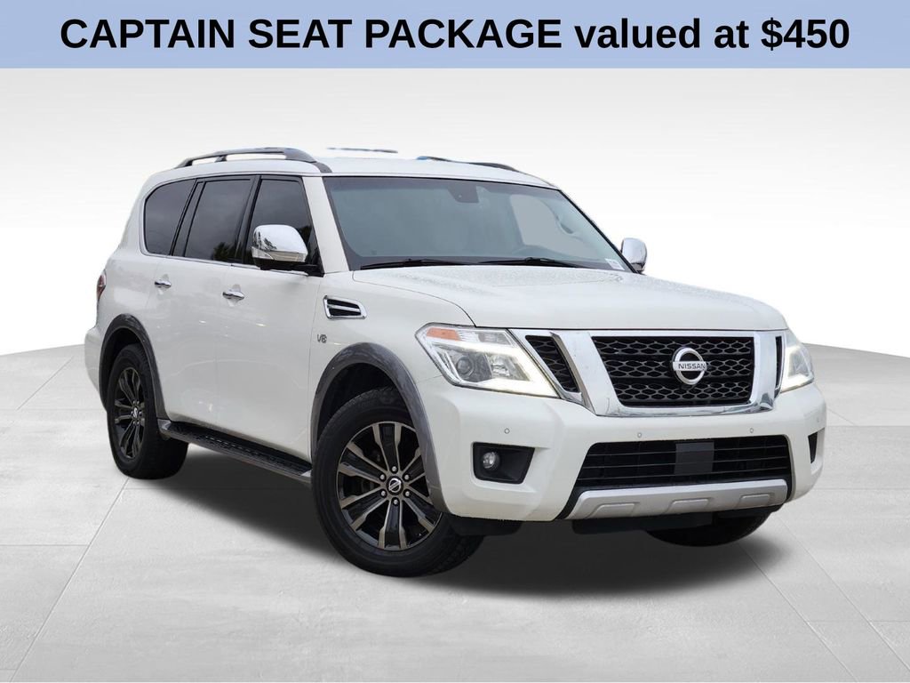 Used 2017 Nissan Armada Platinum w/ Captain Seat Package