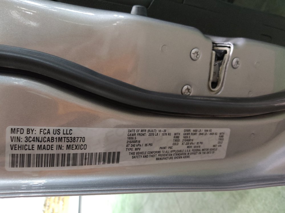 Used 2021 Jeep Compass Sport FWD image 33