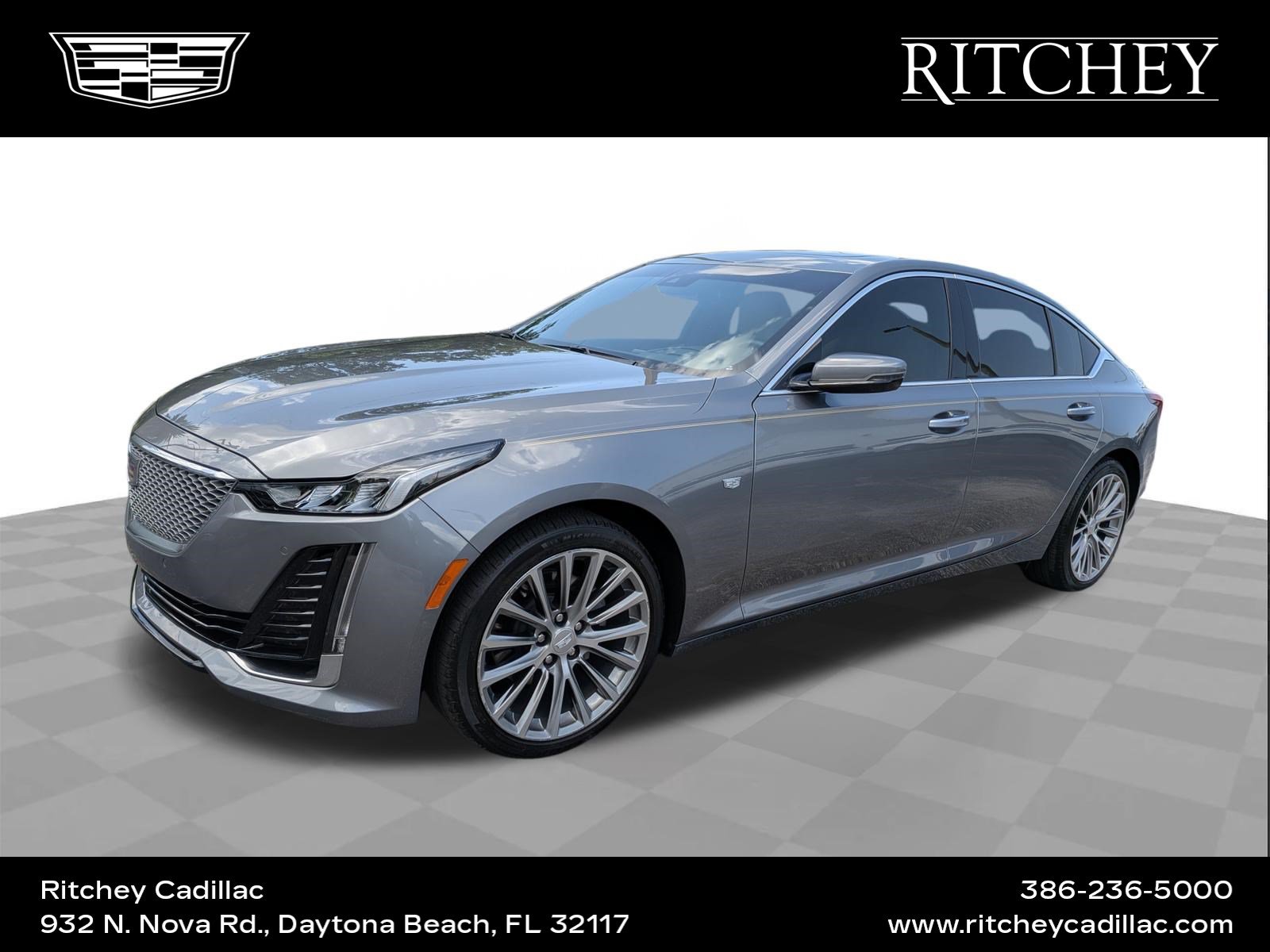 Certified 2022 Cadillac CT5 Premium Luxury RWD image 1