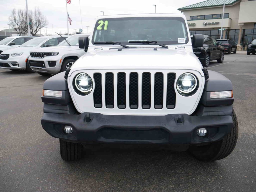 Used 2021 Jeep Wrangler Unlimited Sport image 3