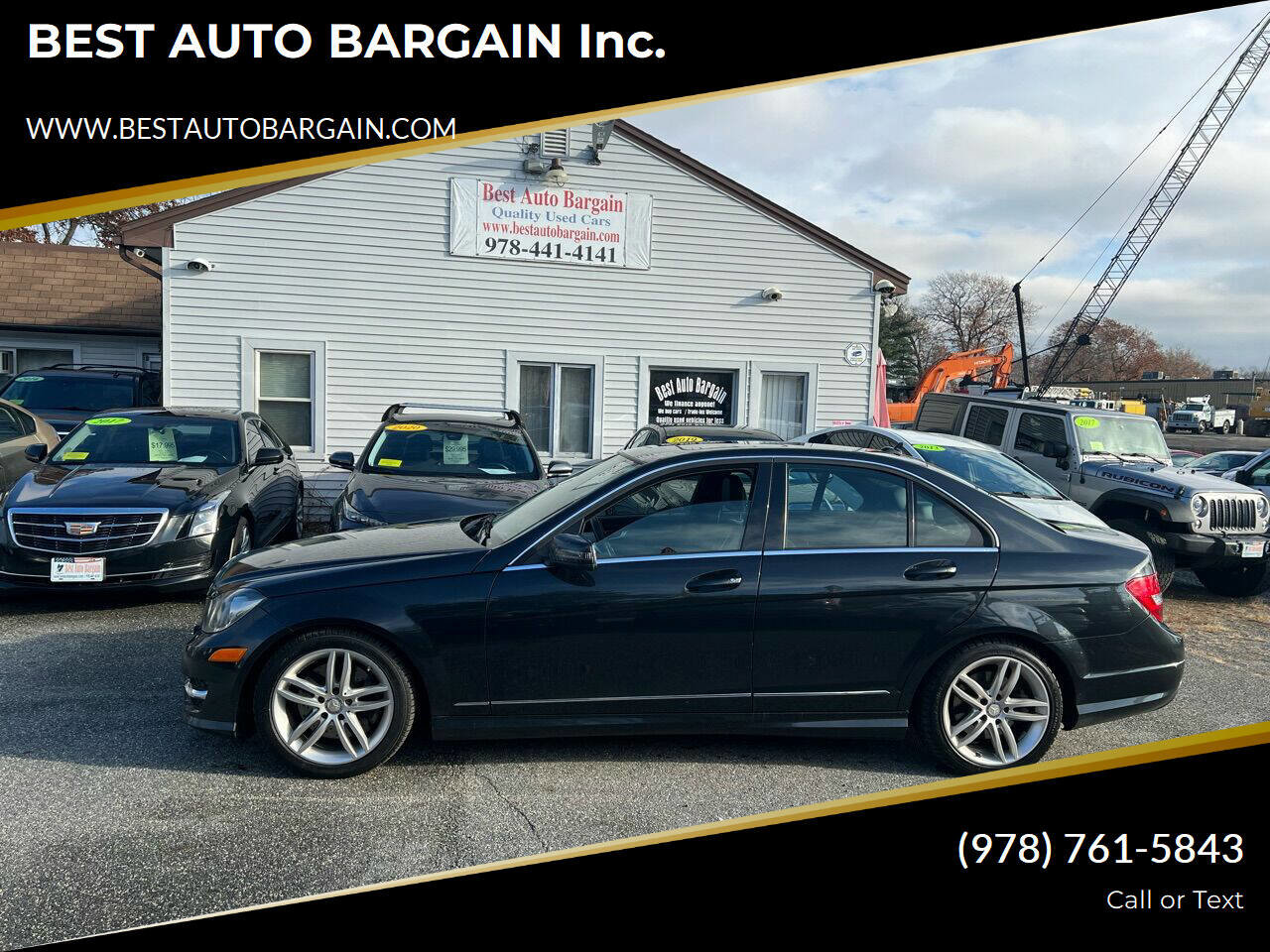 Used 2013 Mercedes-Benz C 300 4MATIC Sedan