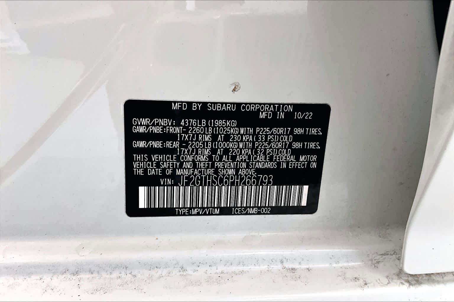 Used 2023 Subaru Crosstrek 2.5i Sport AWD/4WD image 18
