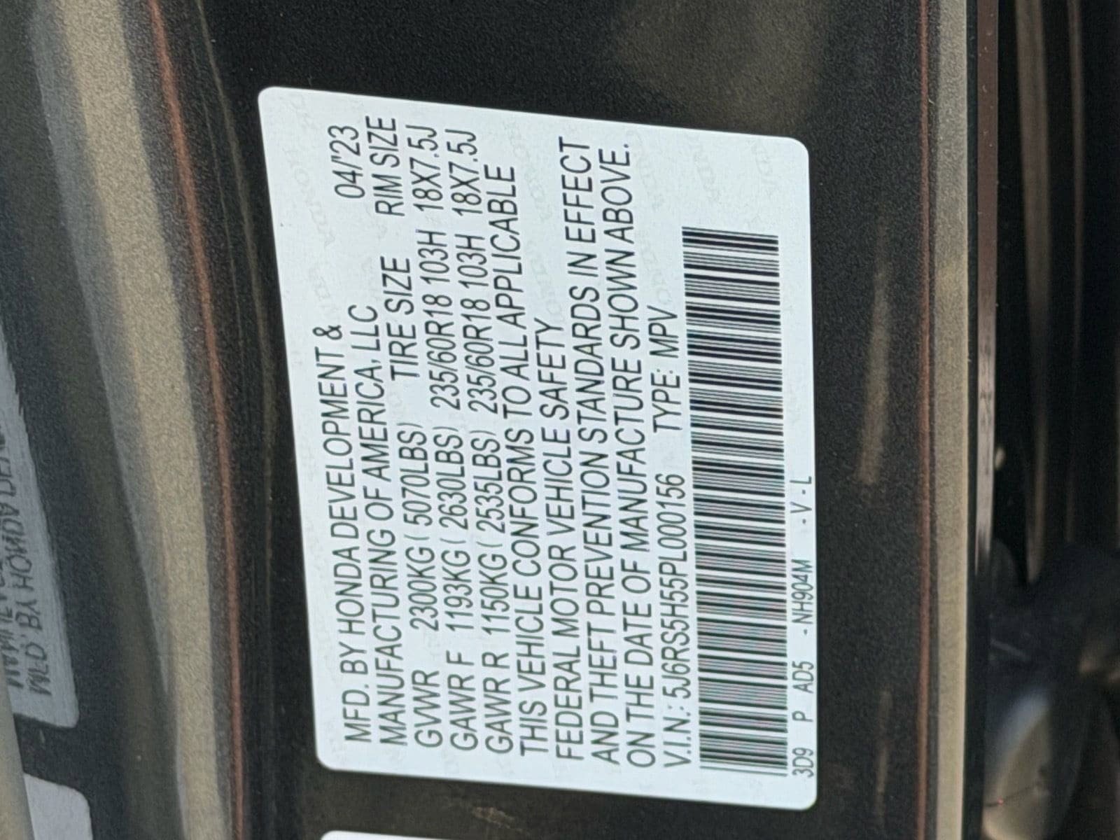 Certified 2023 Honda CR-V Sport image 32