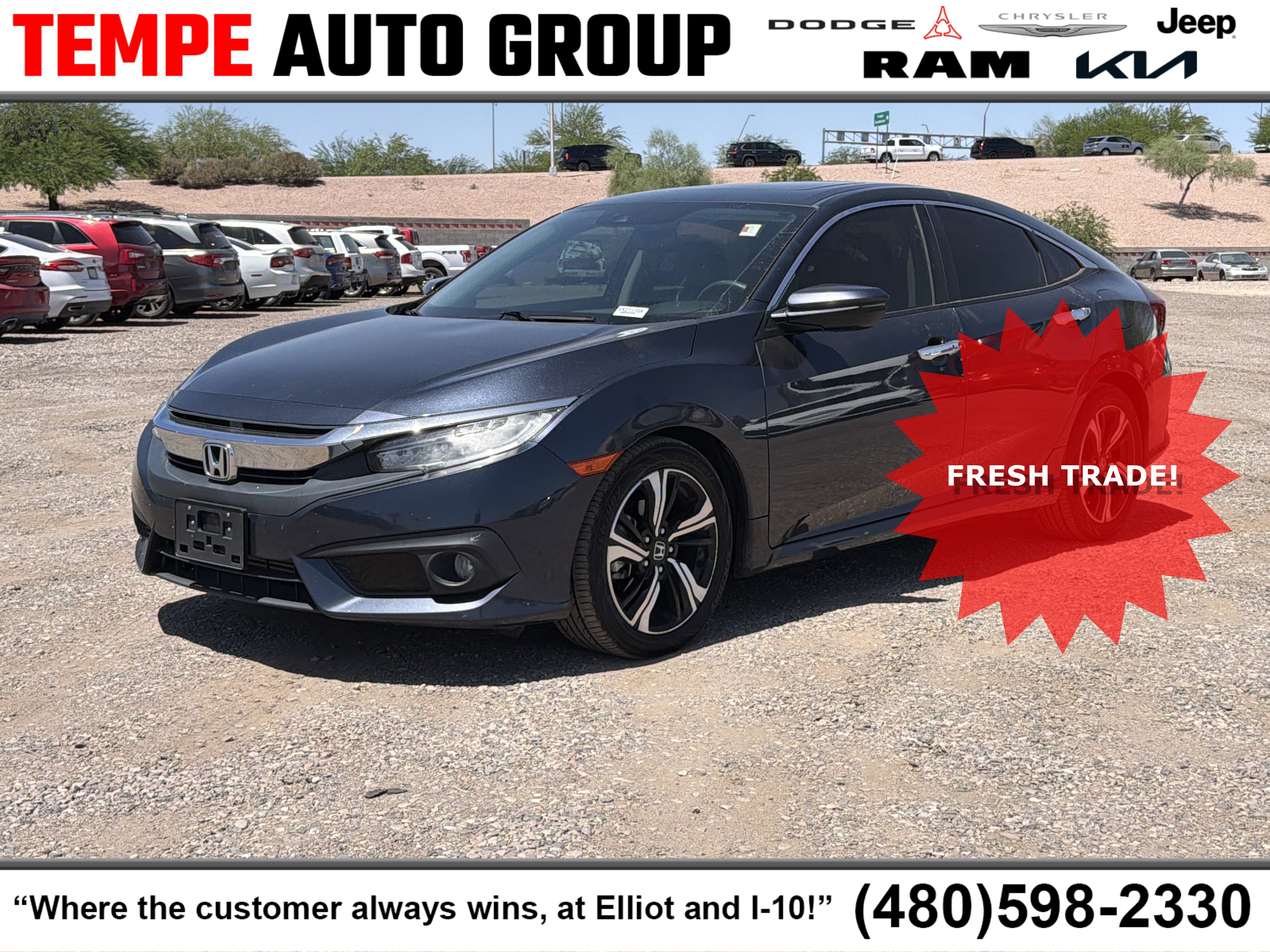 Used 2016 Honda Civic Touring