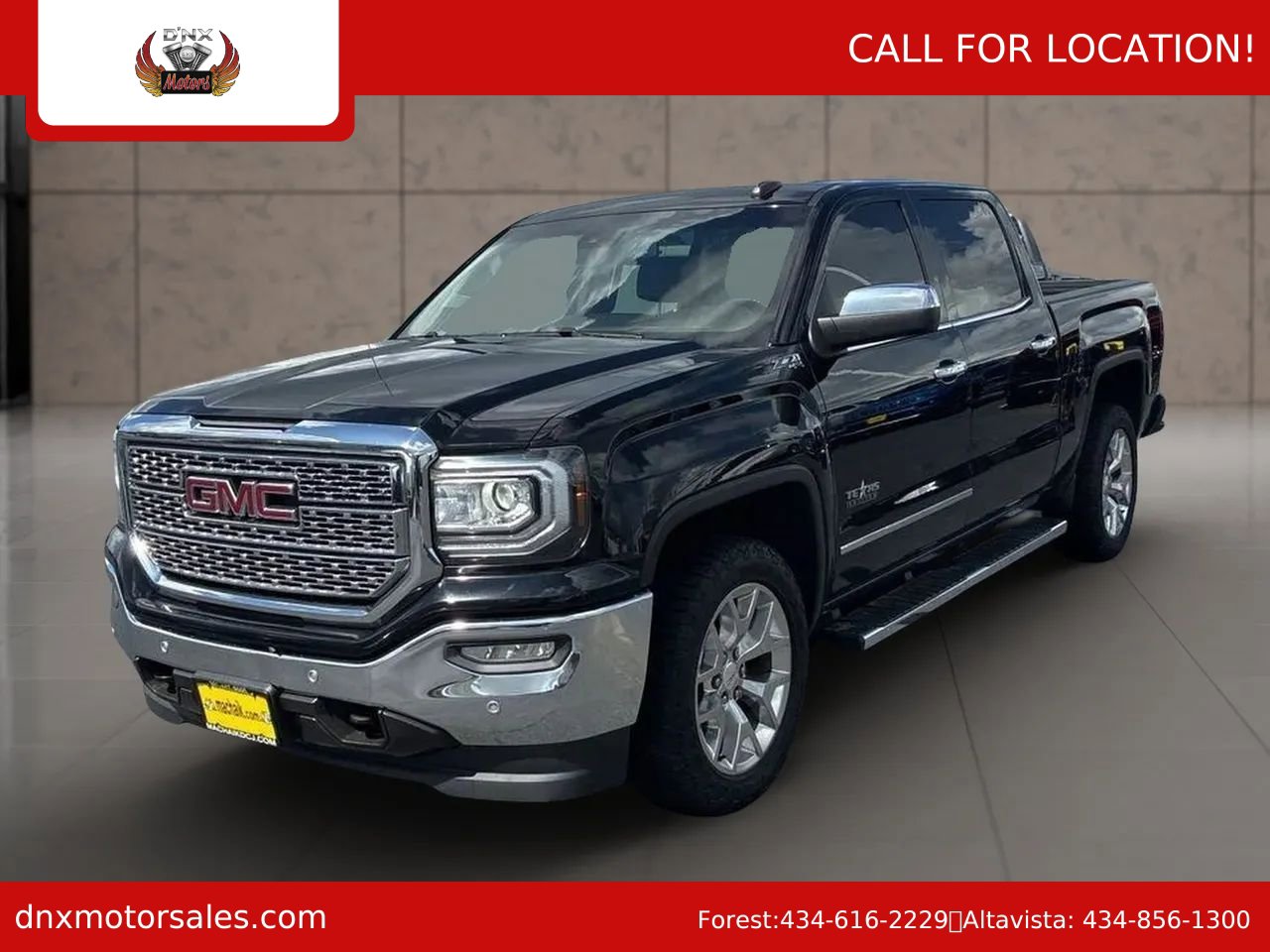 Used 2017 GMC Sierra 1500 SLT w/ Texas SLT Premium Package