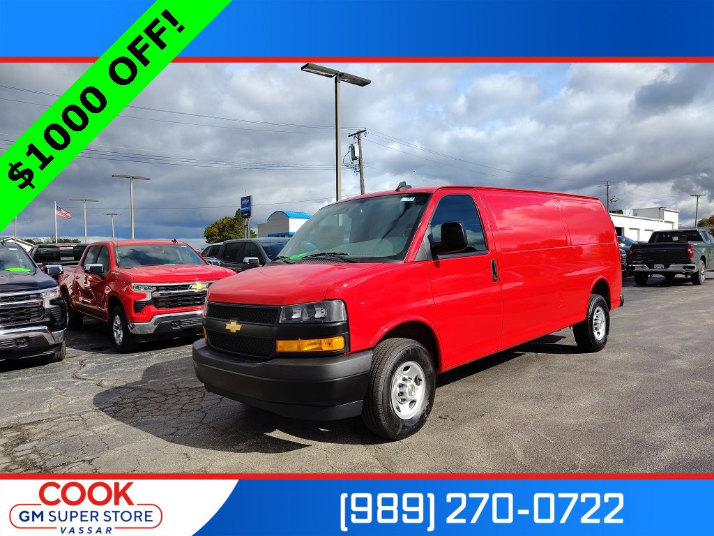 New 2025 Chevrolet Express 3500 Extended w/ Driver Convenience Package