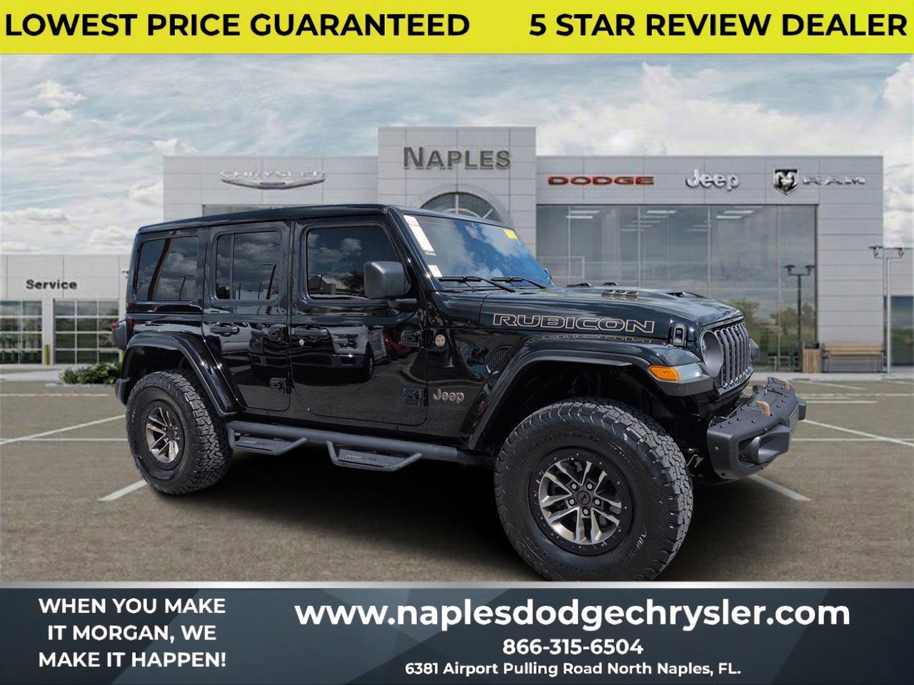 Used 2024 Jeep Wrangler Unlimited Rubicon 392 AWD/4WD image 1