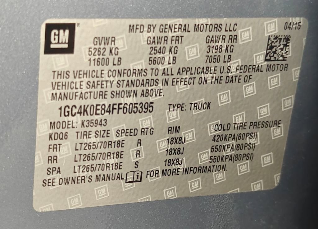 Used 2015 Chevrolet Silverado 3500 LTZ w/ Duramax Plus Package image 59