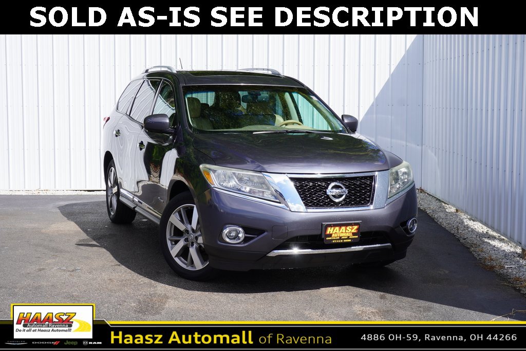 Used 2014 Nissan Pathfinder Platinum w/ Platinum Premium Package