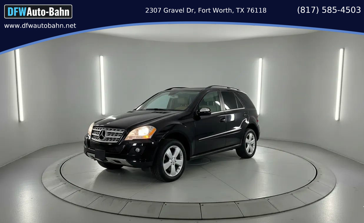Used 2010 Mercedes-Benz ML 350 2WD