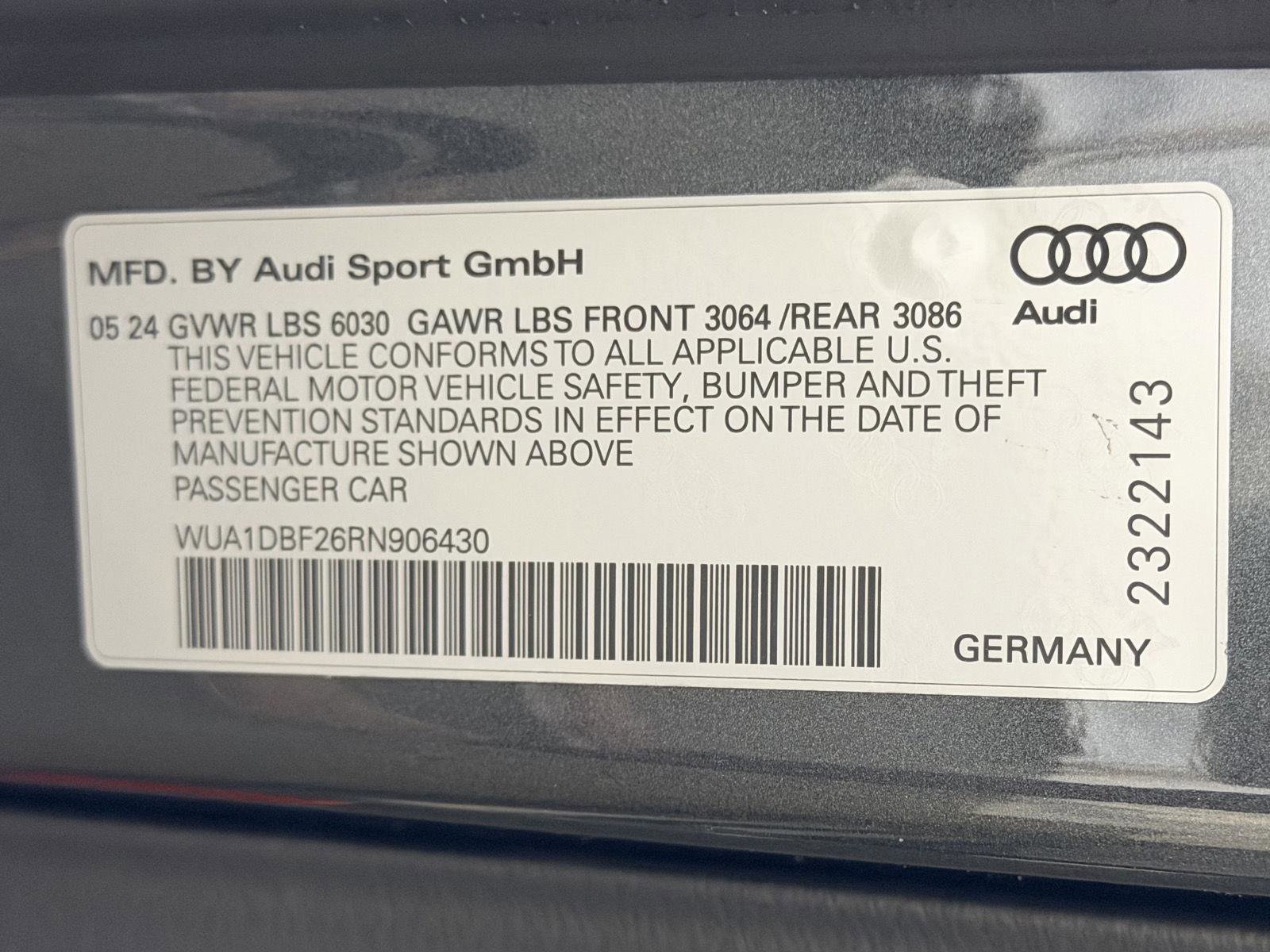 Used 2024 Audi RS 6 performance image 26