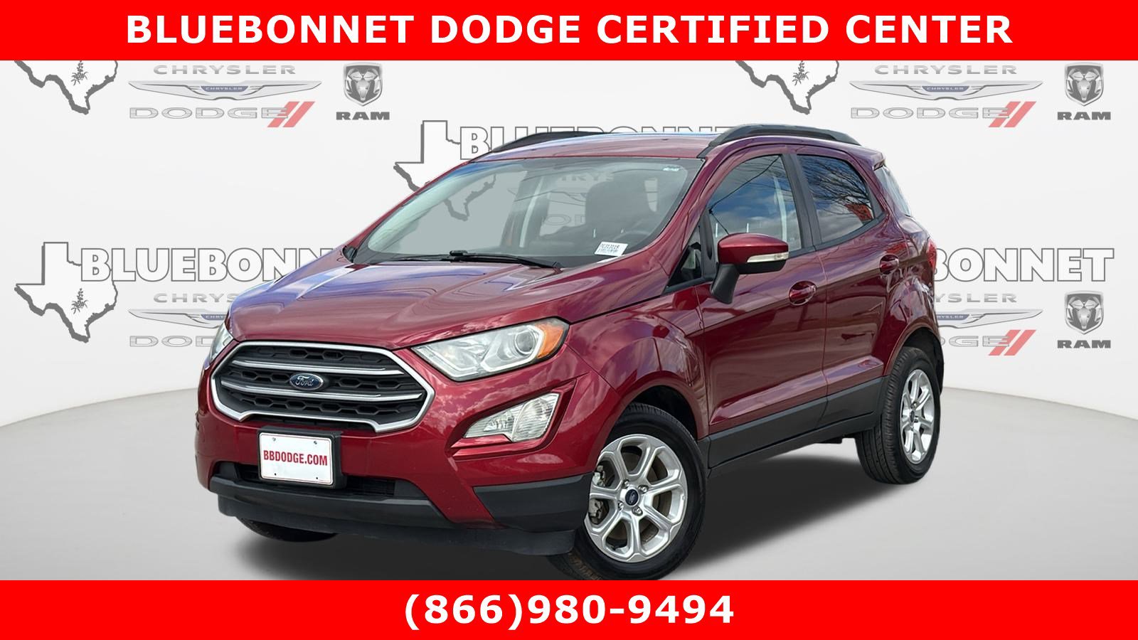 Used 2020 Ford EcoSport SE w/ SE Convenience Package