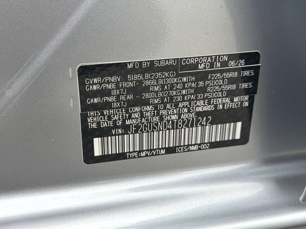 New 2026 Subaru Crosstrek 2.5i Limited AWD/4WD image 31
