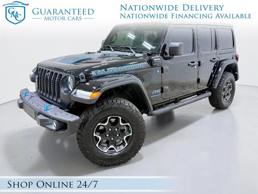 Used 2023 Jeep Wrangler Unlimited Rubicon 4xe w/ Steel Bumper Group AWD/4WD image 1