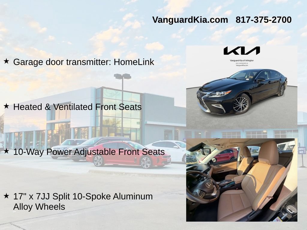 Used 2017 Lexus ES 350 w/ Navigation System Package FWD image 18