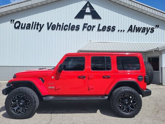 Used 2021 Jeep Wrangler Unlimited Sahara w/ Uconnect 4C Nav & Sound Group image 25