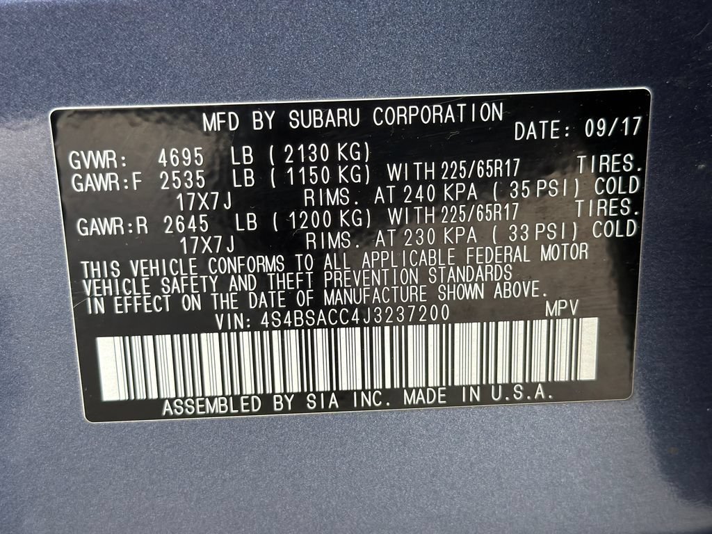 Used 2018 Subaru Outback 2.5i Premium AWD/4WD image 45