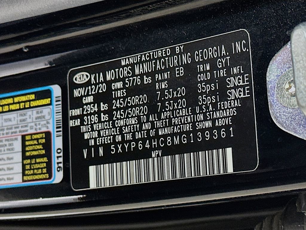 Certified 2021 Kia Telluride S FWD image 35