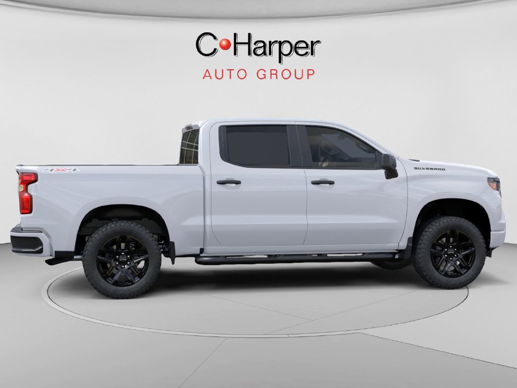 New 2026 Chevrolet Silverado 1500 Custom w/ LPO, Dark Essentials Package AWD/4WD image 5