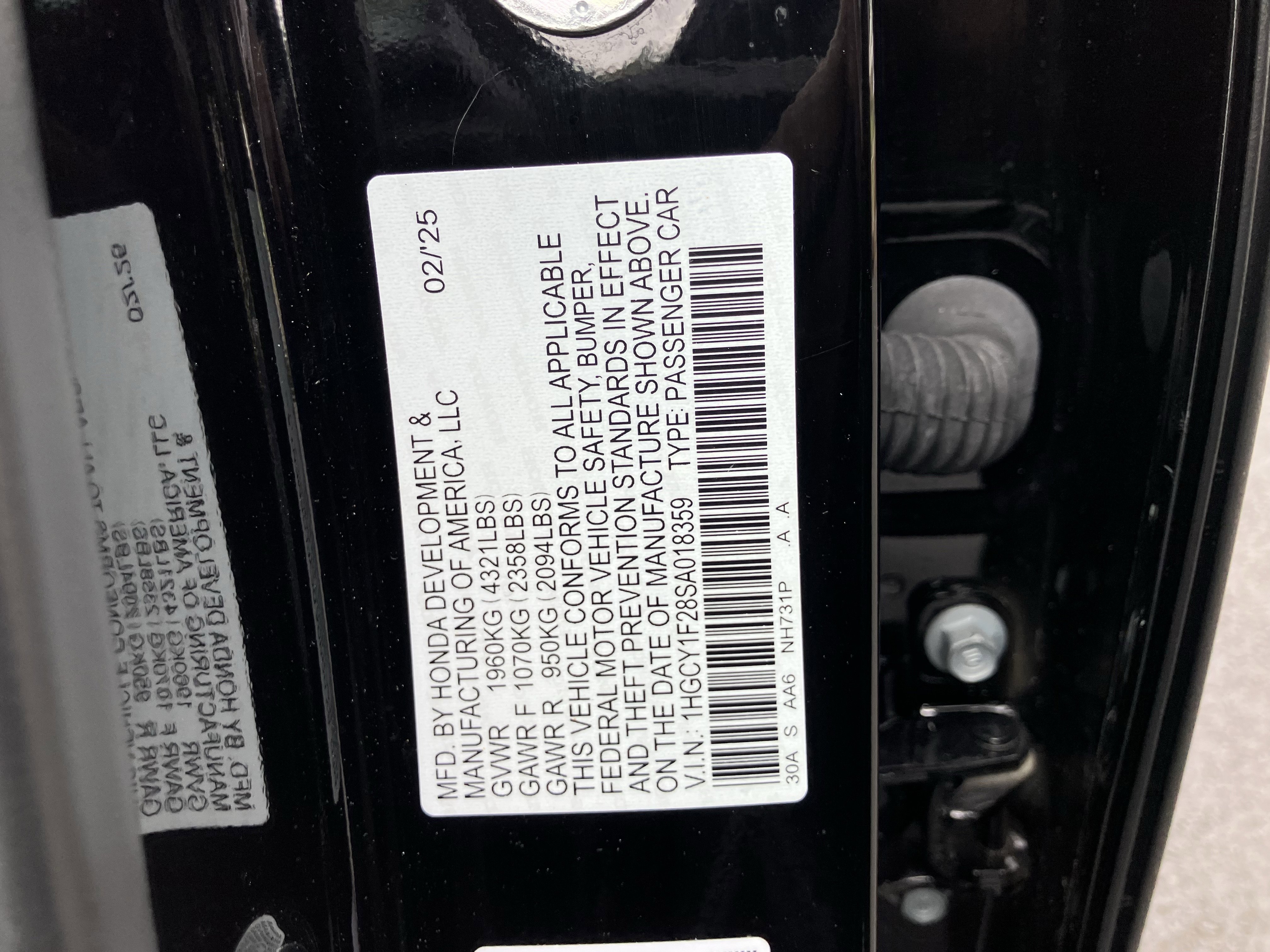 Used 2025 Honda Accord LX image 28