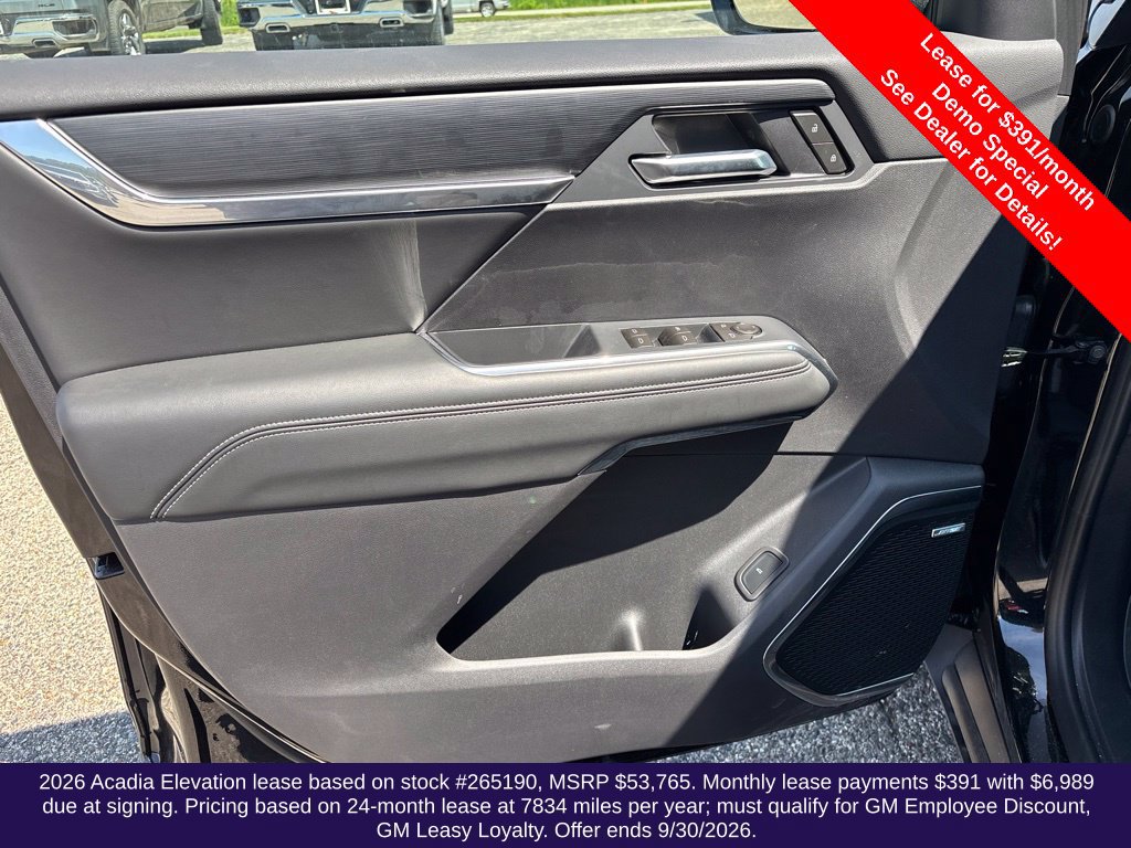 Used 2026 GMC Acadia Elevation w/ Black Edition FWD image 22
