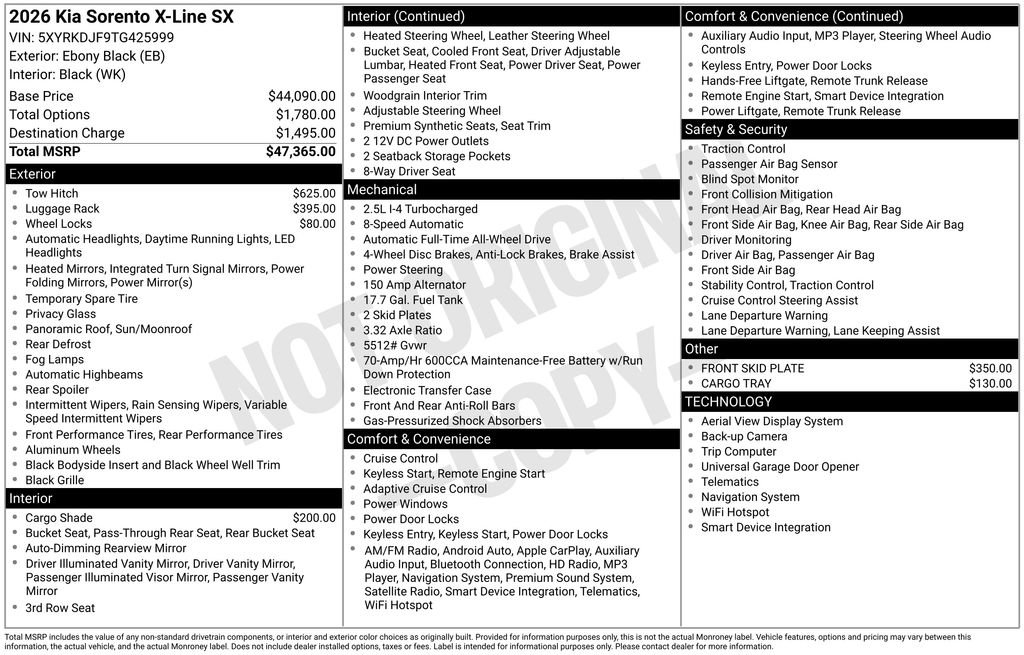 New 2026 Kia Sorento SX video 2
