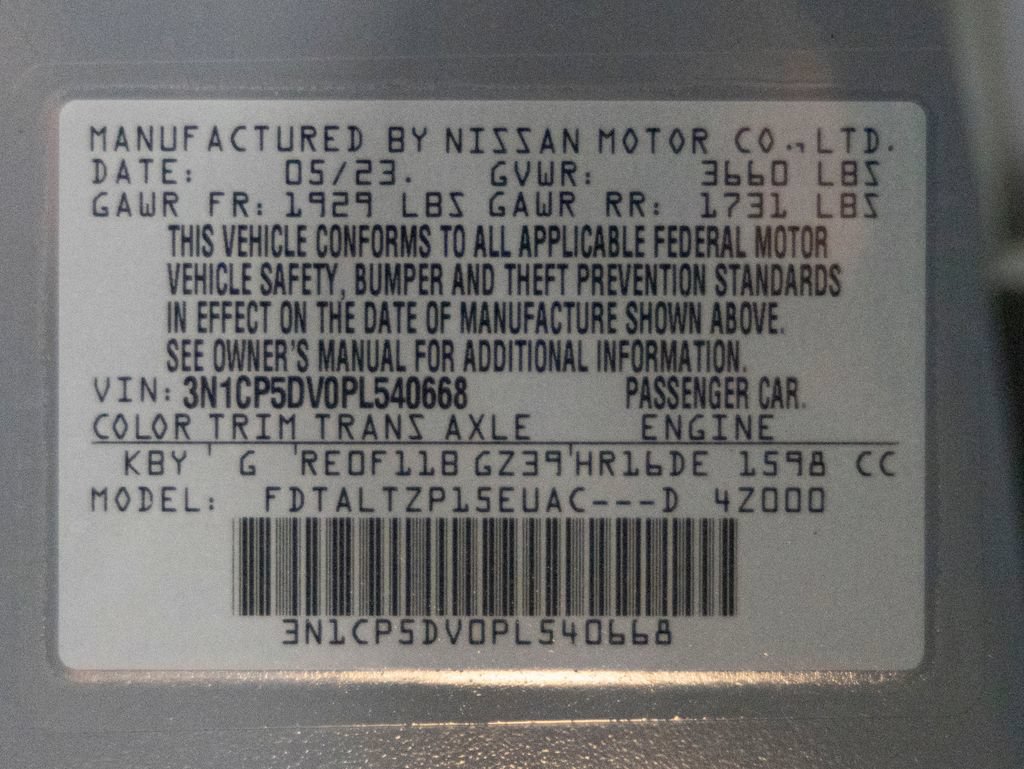 Used 2023 Nissan Kicks SR FWD image 36