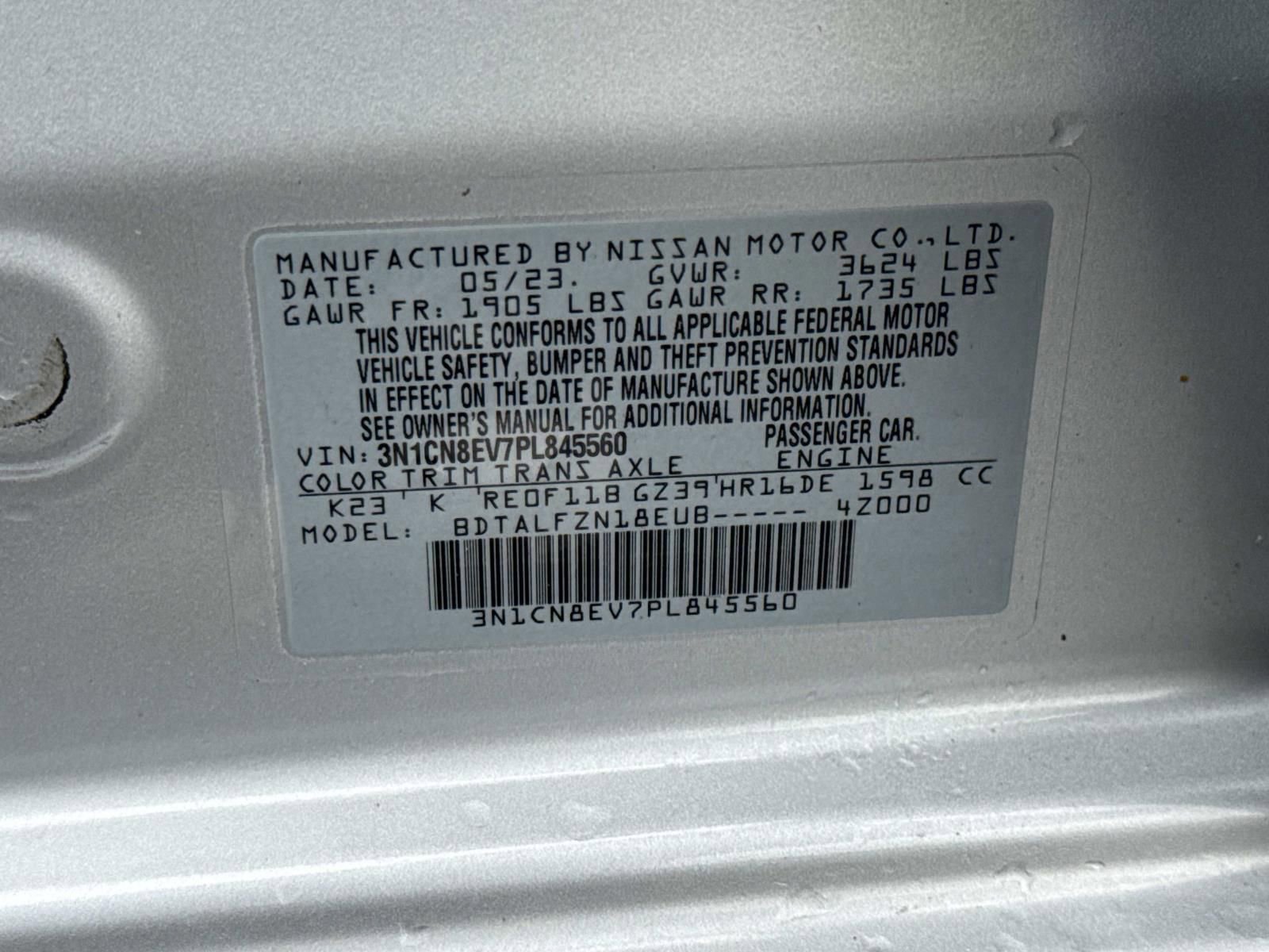 Used 2023 Nissan Versa SV image 29