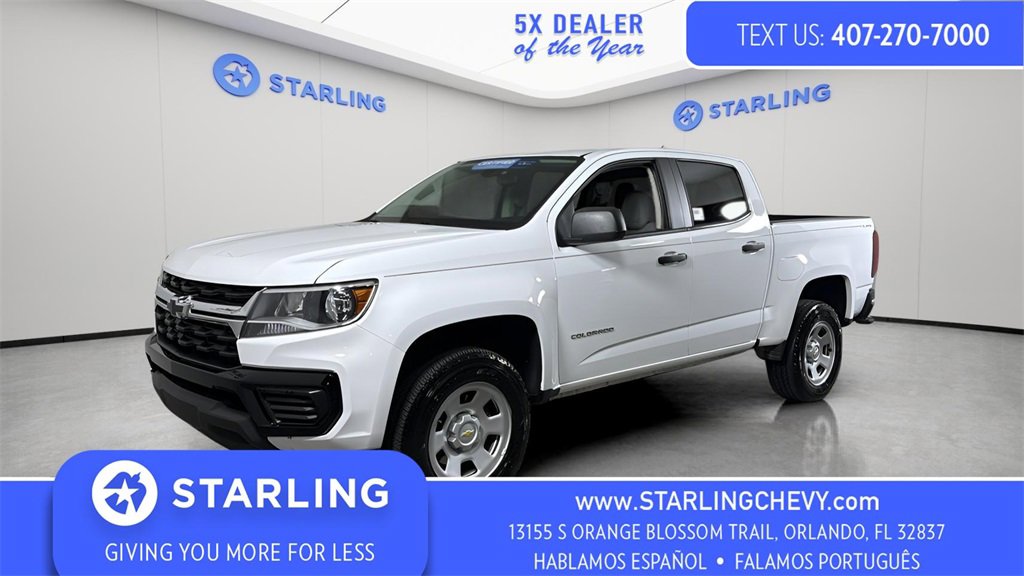 Used 2022 Chevrolet Colorado W/T w/ WT Convenience Package