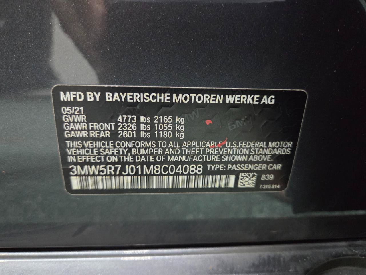 Used 2021 BMW 330i xDrive Sedan w/ M Sport Package AWD/4WD image 44