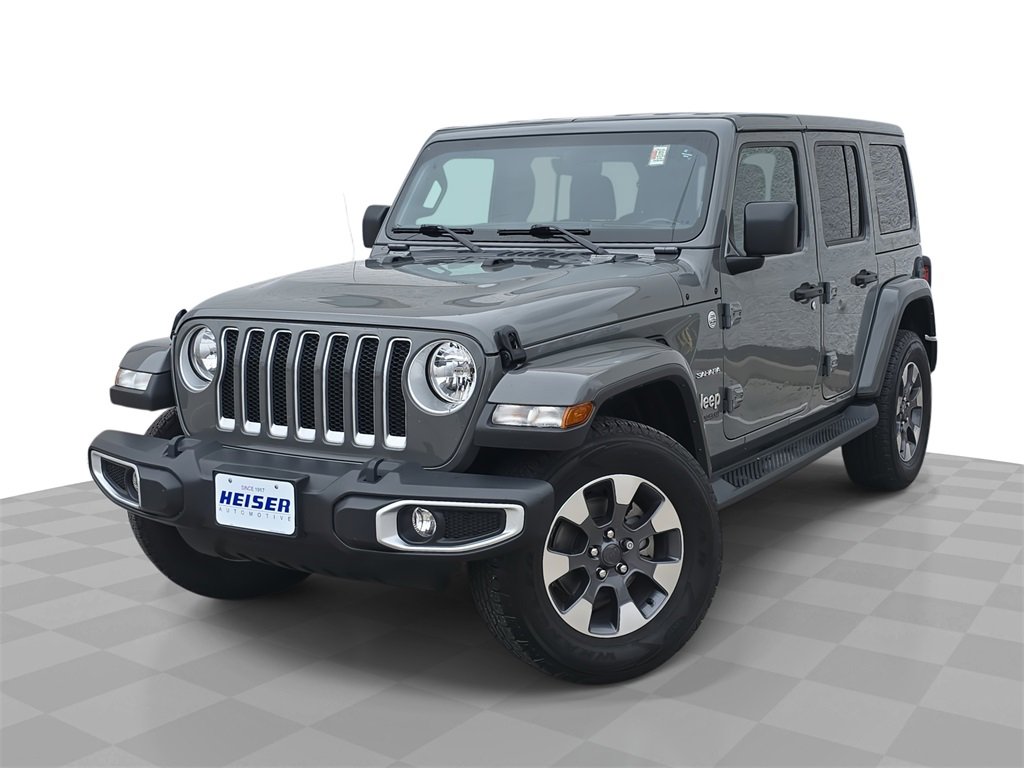 Used 2021 Jeep Wrangler Unlimited Sahara w/ Uconnect 4C Nav & Sound Group