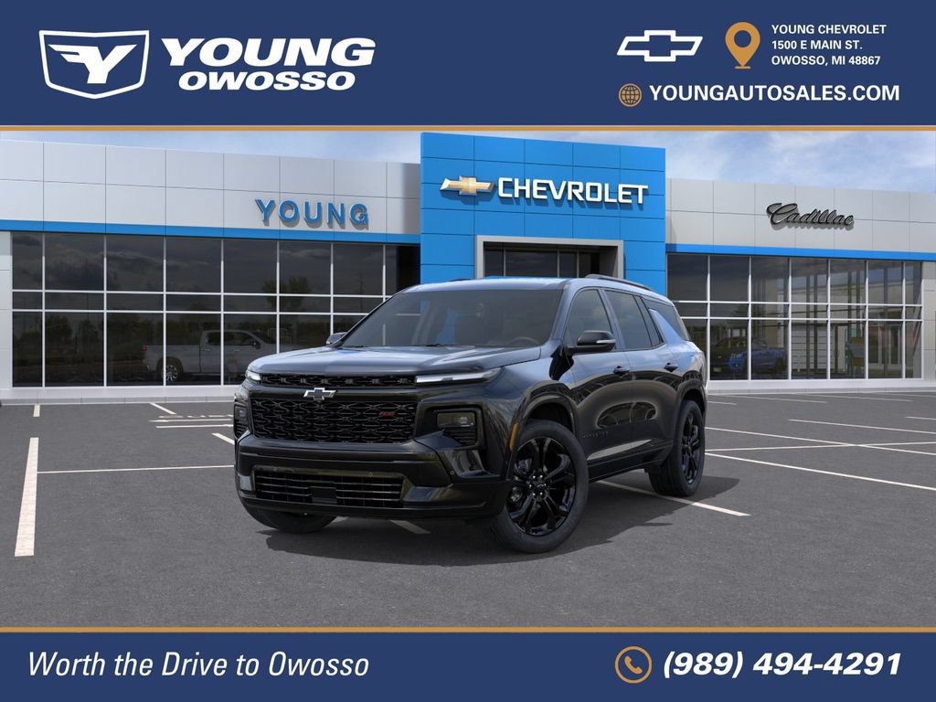 New 2027 Chevrolet Traverse RS w/ LPO, Floor Liner Package AWD/4WD image 8