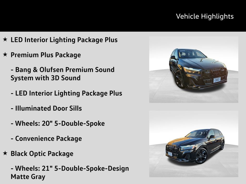 Certified 2025 Audi Q7 3.0T Premium Plus w/ Premium Plus Package image 25