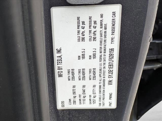 Used 2020 Tesla Model 3 Long Range image 15