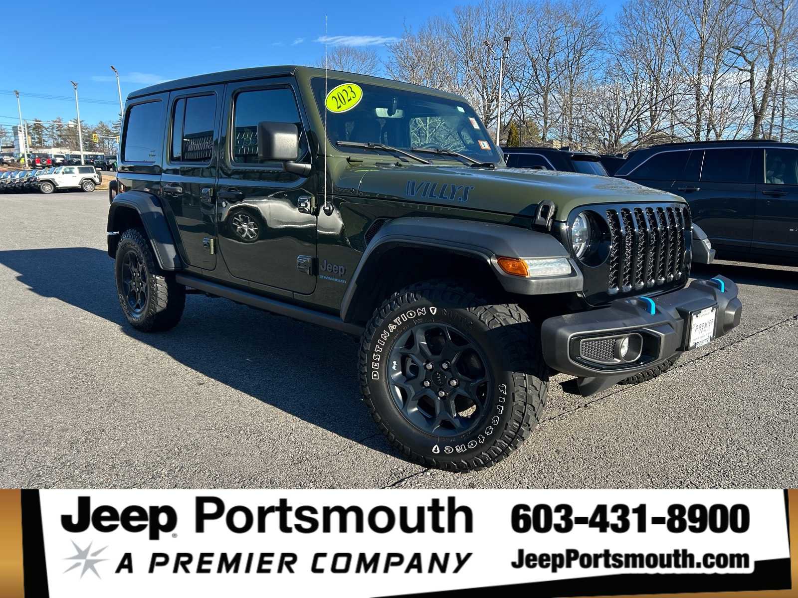 Used 2023 Jeep Wrangler Unlimited w/ Sun & Screen Package image 1