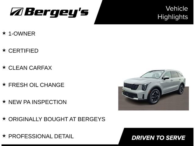 Certified 2025 Kia Sorento S w/ Panoramic Sunroof Package AWD/4WD image 4