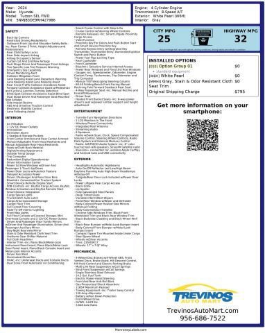 Used 2024 Hyundai Tucson SEL image 6